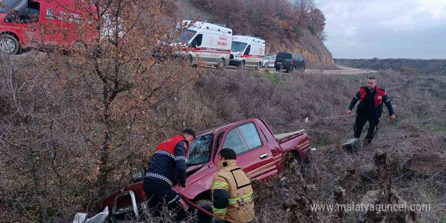 Çan’da trafik kazası: 2 yaralı