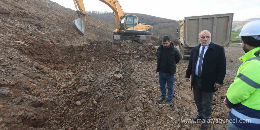 Canik Fen Lisesi için ilk kepçe vuruldu