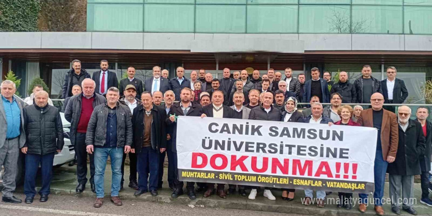 Canikliler: “Üniversitemize dokunmayın”