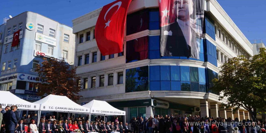 Çankırı’da Cumhuriyet Bayramı coşkusu