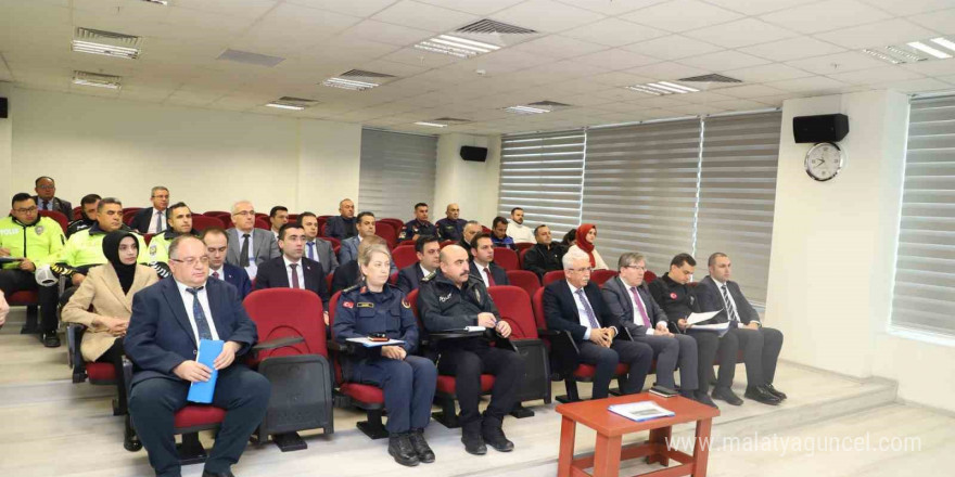 Çankırı’da kış mevsimindeki tedbirleri masaya yatırıldı