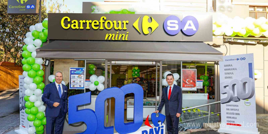 CarrefourSA 500 bayiye ulaştı