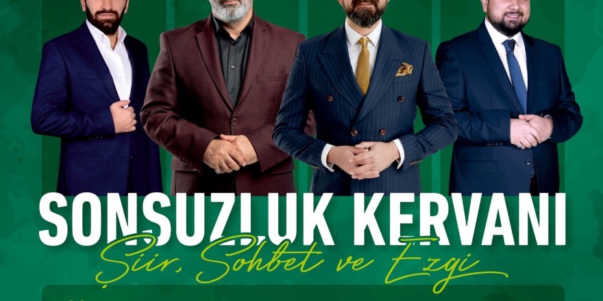 Çarşamba’da “sonsuzluk kervanı” ile şiir, sohbet ve ezgi dolu program