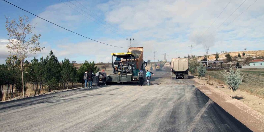 Çatakdere’de kapsamlı yol çalışması