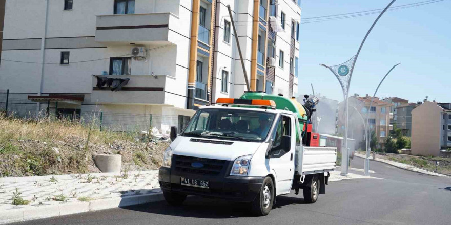 Çayırova’da vektörle mücadele sürüyor