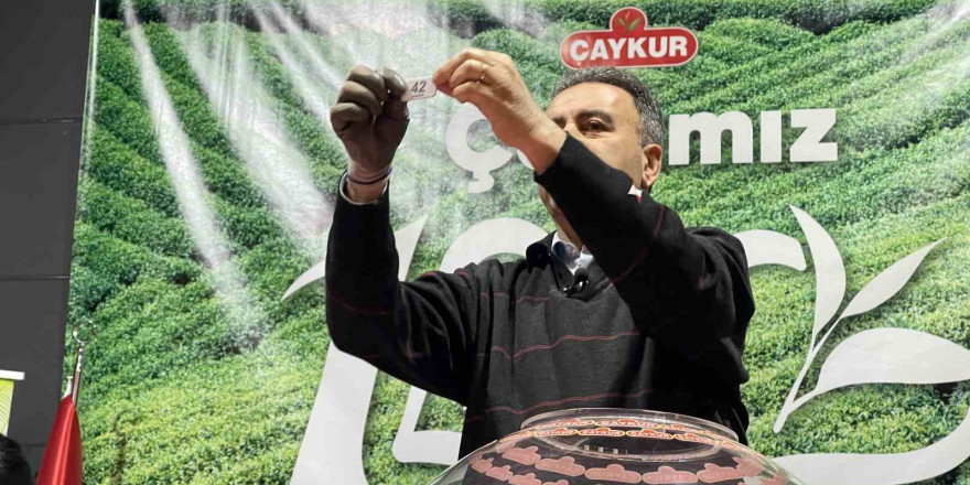 ÇAYKUR’un mevsimlik işçi alım kuraları çekiliyor