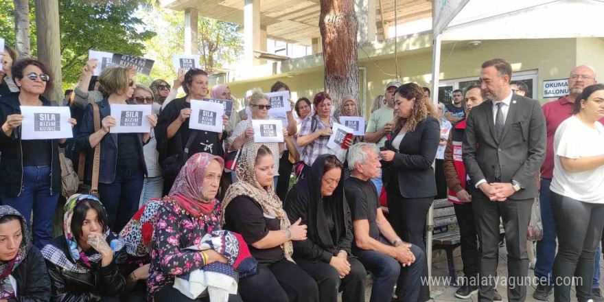 Cenazede ’Sıla bizim kızımız’ pankartları açıldı