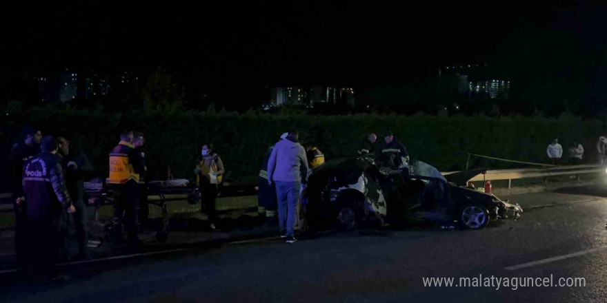 Çerkezköy-Kapaklı yolunda feci kaza: 1 ölü, 1 yaralı