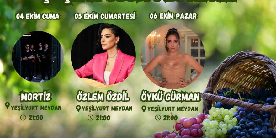 Çeşitli üzümlerin tanıtımı için festival düzenleniyor