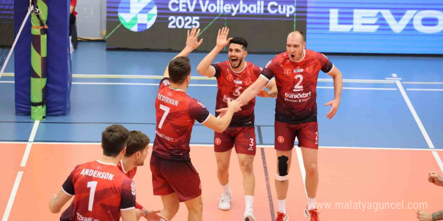 CEV Kupası: Valepa Sastamala: 1 - Ziraat Bankkart: 3