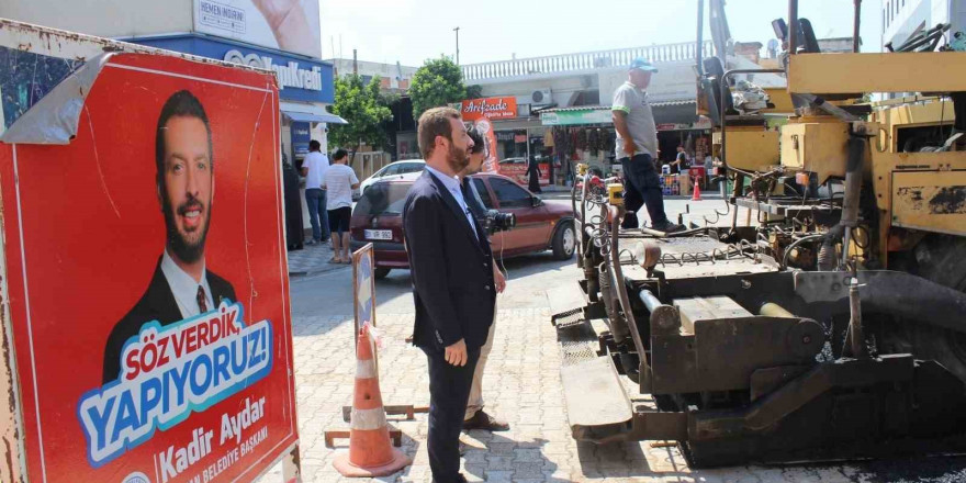 Ceyhan Belediyesi çarşı trafiğini rahatlatacak yeni yolu hizmete açtı