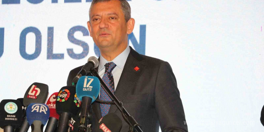 CHP Genel Başkanı Özel: “İzmir ile helalleşme olacak”