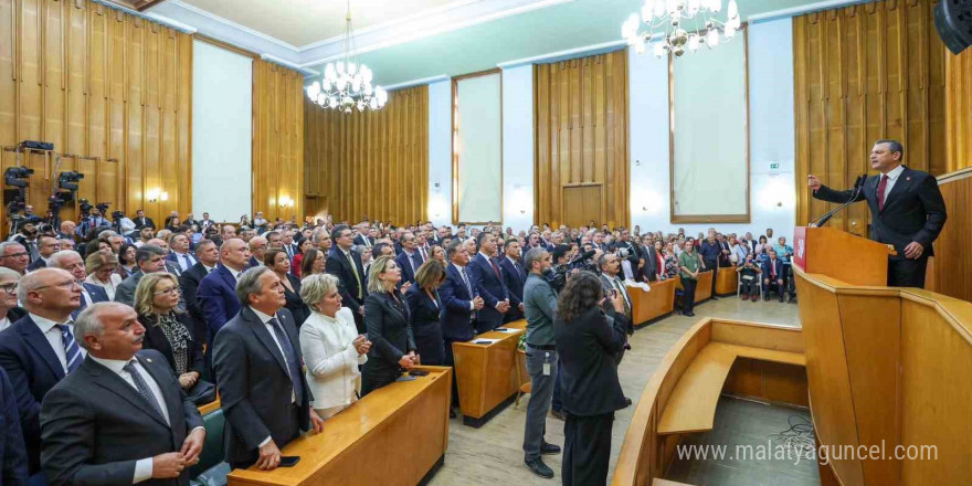 CHP Genel Başkanı Özel: “Türkiye gibi bir ülkeye İsrail, Netanyahu saldıracakmış da, bunun akla yatar tarafı yok'