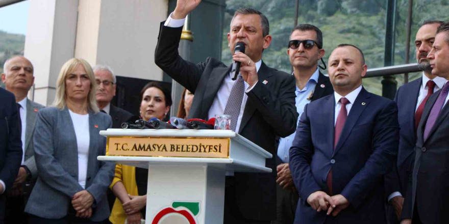 CHP lideri Özel: “Adaletli bir vergi sistemi için Sayın Erdoğan’a dün teklifimizi sunduk”