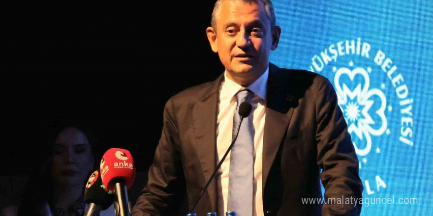 CHP lideri Özel: 'Biz planlı kalkınmanın önemini biliyoruz'