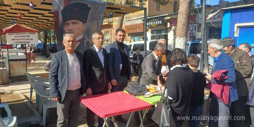 CHP’li Meclis üyeleri Köşk’te lokma hayrı yaptı