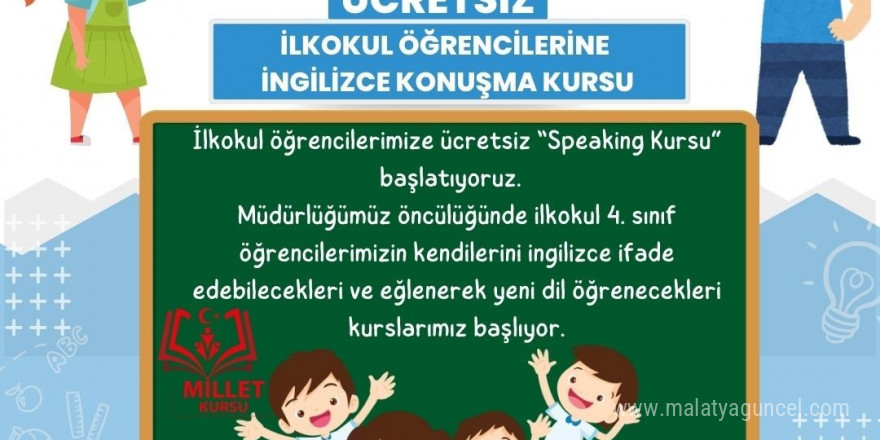 Çiçekdağı’nda ücretsiz İngilizce kursu başlıyor