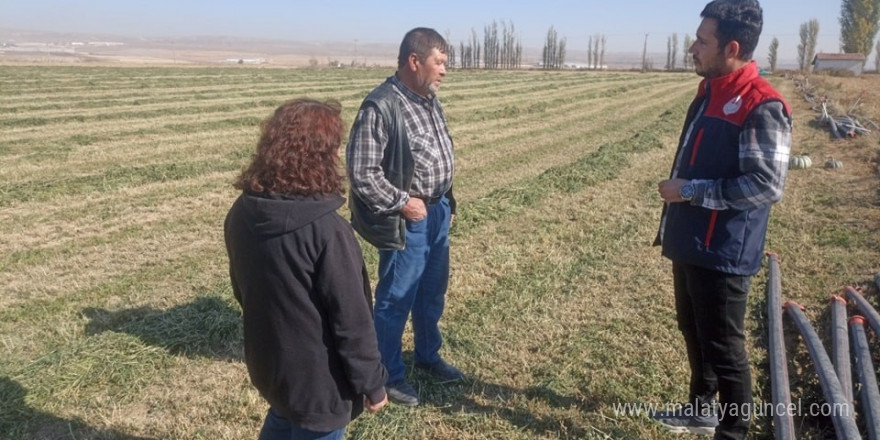 Çiftçilere ürün ekimi ve hasat konusunda bilgilendirme yapıldı