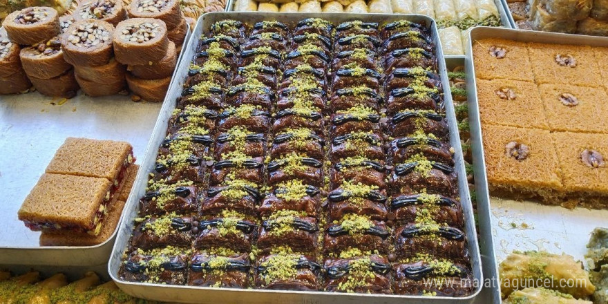 Çikolatadan sonra, ilk defa Dubai baklavası