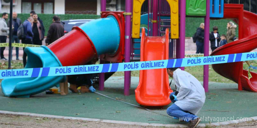 Çocuk parkında dehşet saçtılar: 2 çocuk saçma ile yaralandı