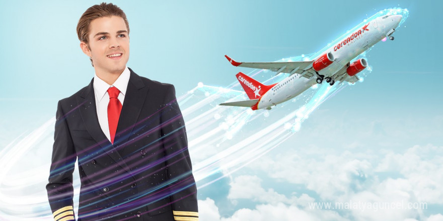 Corendon Airlines’ın pilot yetiştirme programına 500 kaptan pilot adayı başvurdu