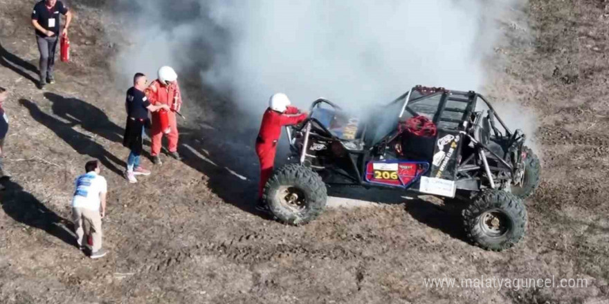 Çorlu’da off-road yarışları nefesleri kesti