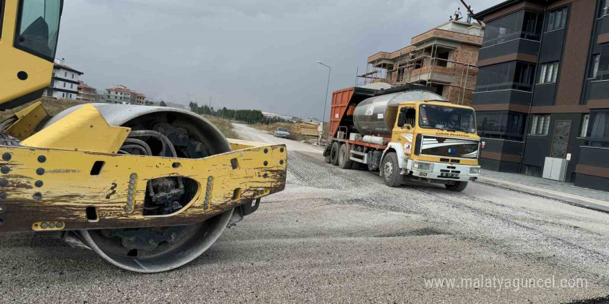 Çorum Belediyesi bir yılda 83 bin ton asvalt serdi