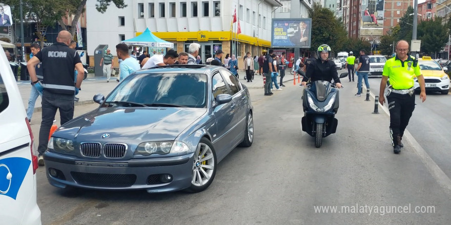 Çorum’da polis ekiplerinin şok uygulamaları sürüyor