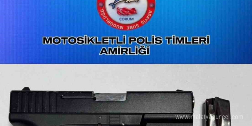 Çorum’da polis ekiplerinin şok uygulamaları sürüyor