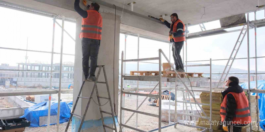 Çorum’da şampiyon güreşçiler yetiştirecek merkezde hummalı çalışma