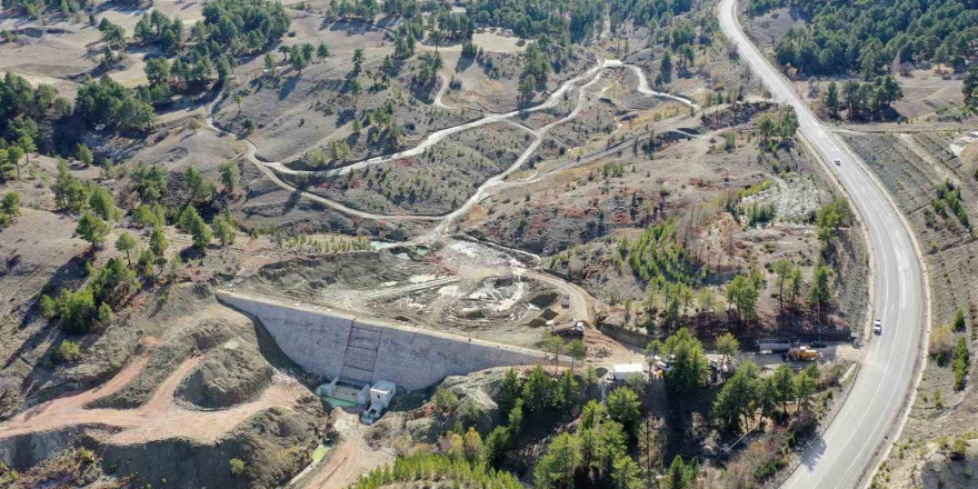 Cumaalanı Göledi su tutmaya hazır hale geldi