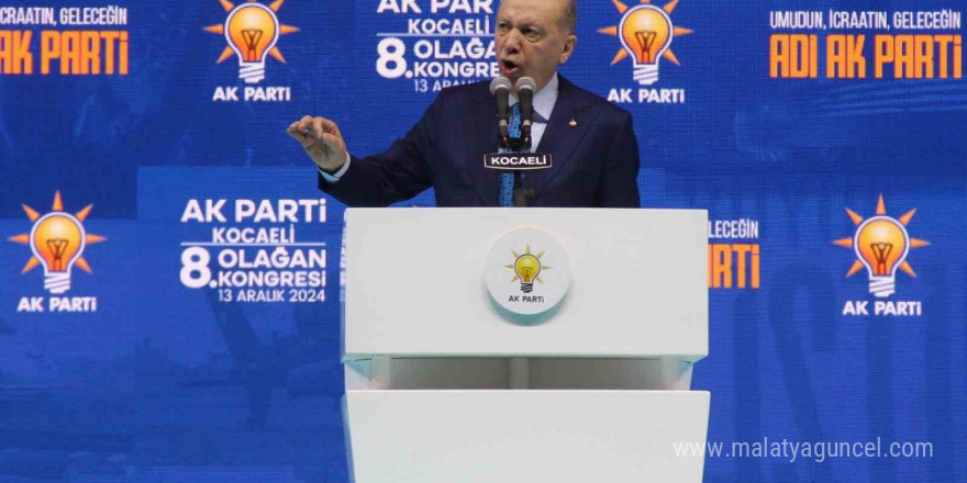 Cumhurbaşkanı Erdoğan: 'Hak ve halk hesaba çekmeden biz kendimizi hesaba çekeceğiz'