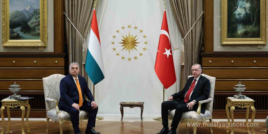 Cumhurbaşkanı Erdoğan, Macaristan Başbakanı Orban’ı kabul etti