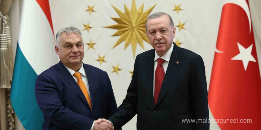 Cumhurbaşkanı Erdoğan, Macaristan Başbakanı Orban’ı kabul etti