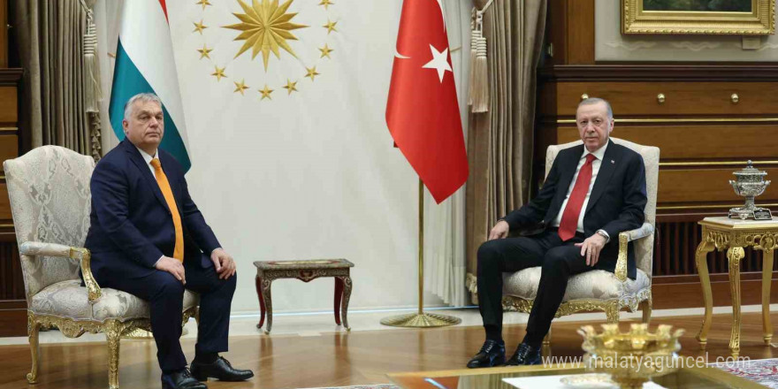 Cumhurbaşkanı Erdoğan, Macaristan Başbakanı Orban’ı kabul etti