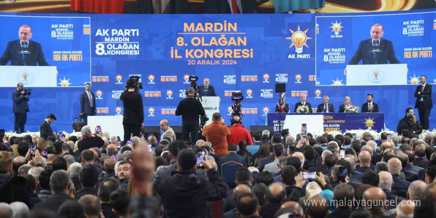 Cumhurbaşkanı Erdoğan Mardin’den ayrıldı