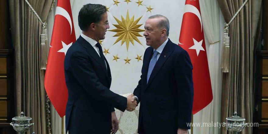 Cumhurbaşkanı Erdoğan, NATO Genel Sekreteri Rutte’yi kabul etti