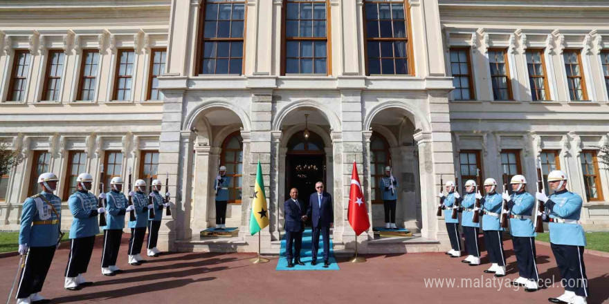 Cumhurbaşkanı Erdoğan, Sao Tome ve Principe Demokratik Cumhuriyeti Başbakanı Patrice Emery Trovoada’yı kabul etti