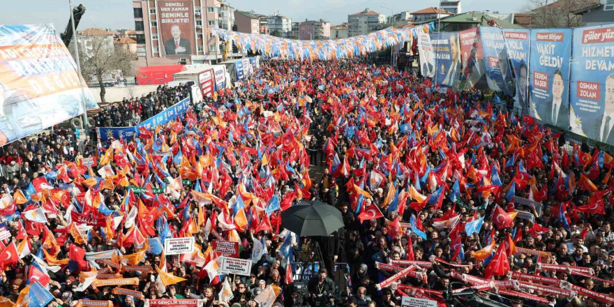 Cumhurbaşkanı Erdoğan; 'Seçimleri şehirlerimizi Türkiye Yüzyılı’na hazırlayacak adımların ilki olarak görüyoruz'