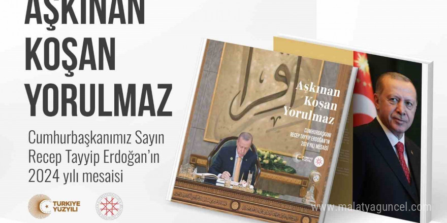 Cumhurbaşkanı Erdoğan’ın 2024 mesaisi kitaplaştırıldı