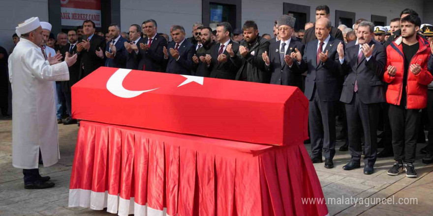 Cumhurbaşkanı Tatar’ın katılımıyla Kıbrıs gazisi son yolculuğuna uğurlandı