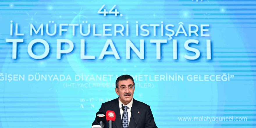 Cumhurbaşkanı Yardımcısı Yılmaz: “Türkiye olarak yeni dönemde de Suriye halkının yanında olmayı sürdüreceğiz”