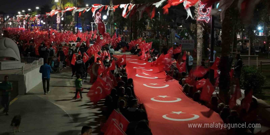 Cumhuriyetin 101. yılı Büyükçekmece’de coşkuyla kutlandı