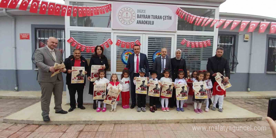 Cumhuriyetin ilanını minikler duyurdu