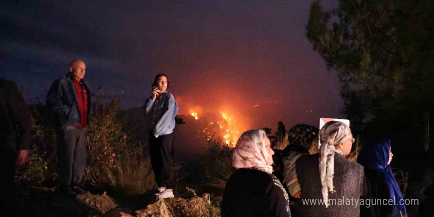 Dalaman orman yangını devam ediyor