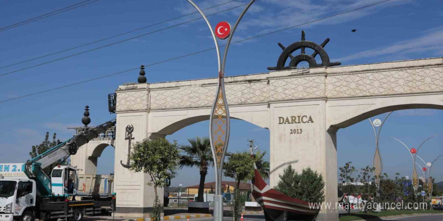 Darıca Şehir Giriş Kapısı yenileniyor