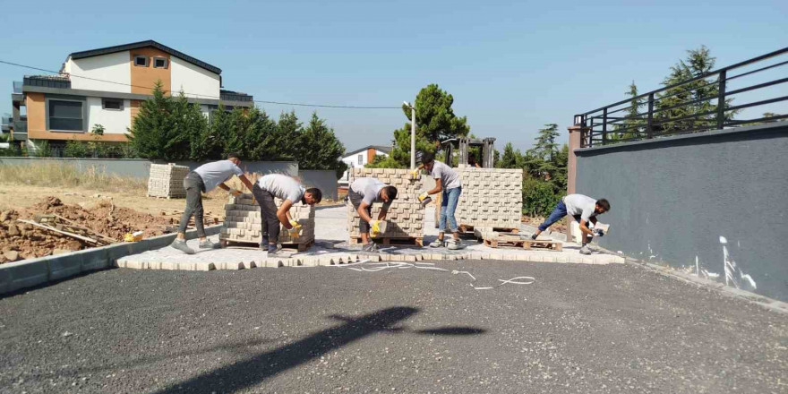 Darıca’da üstyapı hizmetleriyle konfor artırıyor