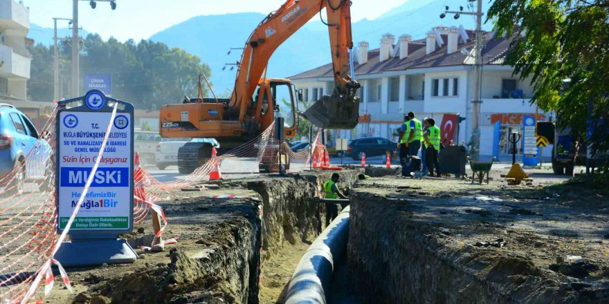 Datça’da su kesintileri sona erdi