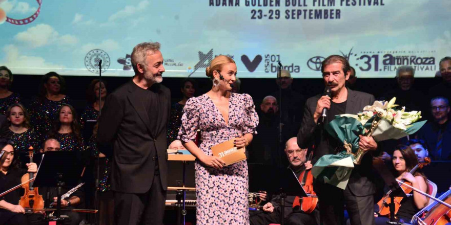 Demet Akbağ ve Uğur Polat’a Uluslararası Adana Altın Koza Film Festivali’nde “Onur Ödülü”