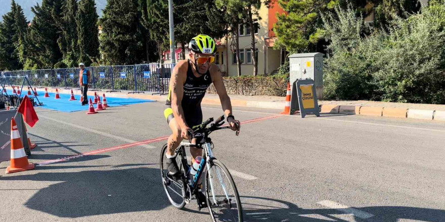 Demir adam olarak bilinen milli sporcu Ali Bıdı, triatlon yarışında yaralandı